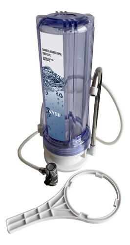 Purificador Para Agua Filtro Carbon Activo Calidad Premium Color Transparente