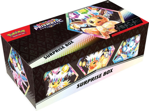 Pokemon Tcg: Evoluções Prismaticas - Eevee Surprise Box Preen Inglês