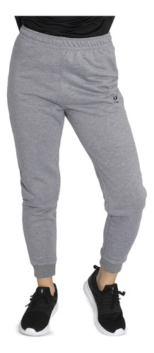 Pantalón Topper Essentials Mujer Moda Gris Melage