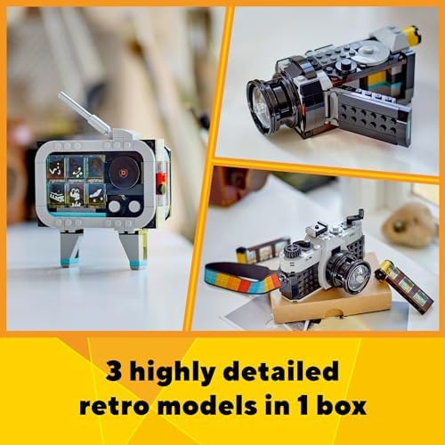 Lego Creator Cámara De Juguete Retro 3 En 1, Se Transforma D