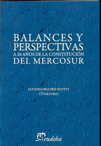 Balances Y Perspectivas A 29 Años De La Constitucion Del Mer
