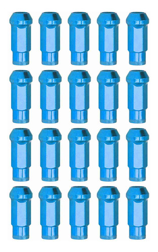 Acessórios Blue Wheel, 20 Peças, Soquete De Chave M12x1.5 Lu