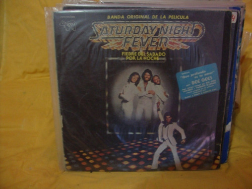 Vinilo Saturday Night Fever Fiebre Sabado 2 Discos Bs1