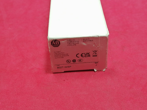 Allen-bradley 802t-wsp Limit Switch, Nema Type 4 And 13 Kbj