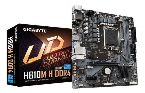 Motherboard Gigabyte Intel H610 S1700 12va Gen