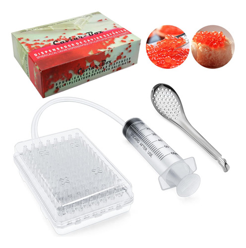 Caja Para Hacer Caviar, Dispensador De Caviar Esférico Kit D