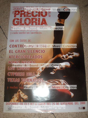 Precio De La Gloria Poster Mano Negra Aterciopelados Y Mas