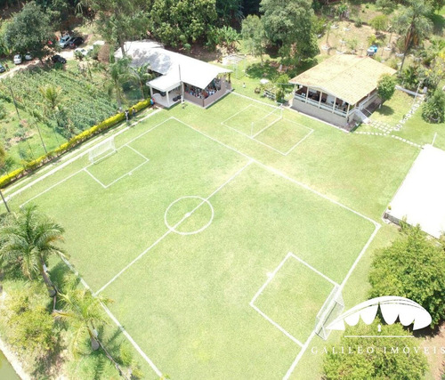 Imagem 2 de 30 de Excelente Chácara À Venda , Pronta Para Morar, Com Lago, Piscina E Ótimas Edificações - Ch00060 - 34626999
