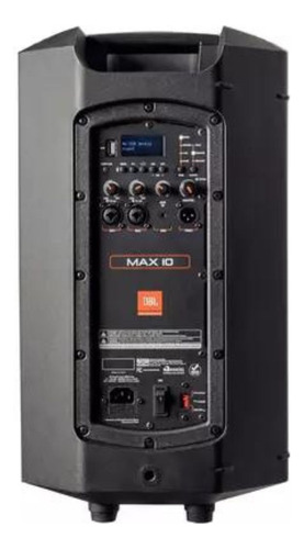 Kit Caixa De Som Jbl Max 10 Bluetooth Ativa 250w + Tripé Bag