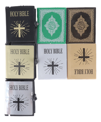 Accesorios Para Casas De Muñecas Con Forma De Biblia En Mini