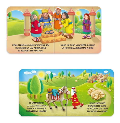 Imagen 4 de 5 de Historias Bíblicas 6 Libritos - Libro De Aprendizaje -