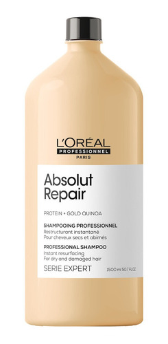 Imagen 1 de 1 de L'Oréal Professionnel Serie Expert Absolut Repair Shampoo 1500mL