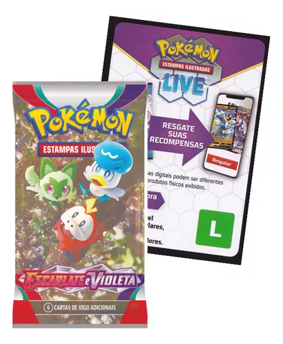 Kit Pokémon Lendário Koraidon Miraidon Com Lote 50 Cartinhas