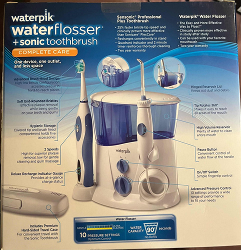 Waterpik Cepillo De Dientes Eléctrico Sónico