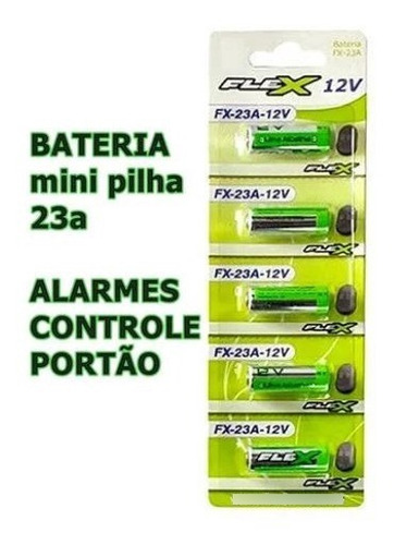 Bateria Mini Pilha 23a 12v - Controle Alarme Sensor