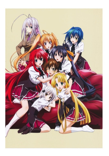 Poster Rias Gremory Anime High School Dxd 50x70cm