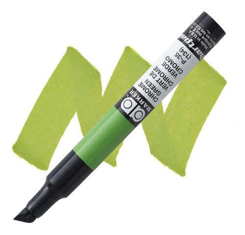 Marcador Plumon Chartpak Ad Marcadores Color A Escoger Color CHROME GREEN P35