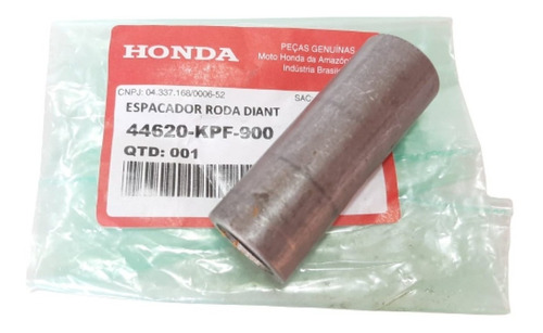 Buje Separador Rueda Del Honda Cbx 250 Original Genamax