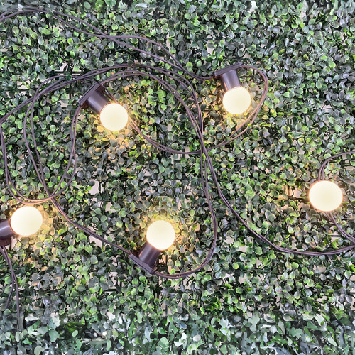 Varal De Luzes Led 15m Externo Com Lâmpadas Gambiarra Cordão 220v