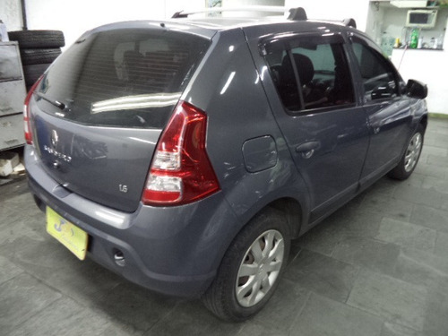 Renault Sandero Expression 1.6 8v Flex Completo 2012 Cinza