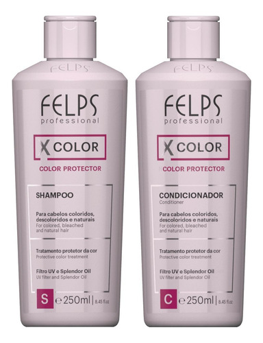 Felps X Color Protector Kit Shampoo + Condicionador