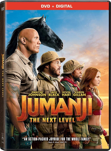 Dvd Jumanji The Next Level / El Siguiente Nivel