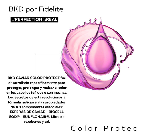Kit 3 Mascaras Bkd Fidelite Argan + Rizos + Color Anti Frizz