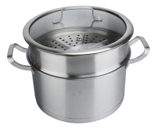 La Olla Stockpot Funciona Con Tapas De Vidrio Para El Estilo