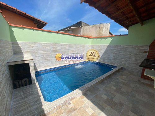 Imagem 1 de 12 de Linda Casa Com Piscina Em Bairro Residencial - Ref: 8254