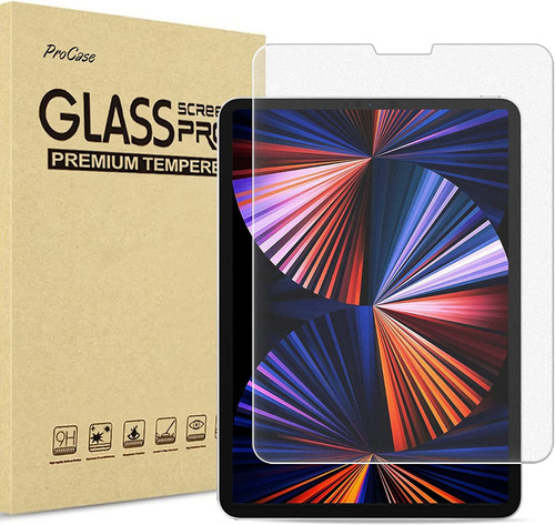 Protector Vidrio Templado iPad Pro 12.9 - 3ge 4ge 5ge 6ge 