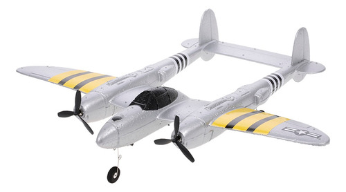 P38 Rc Fighter Plane Foam Aircraft Model De Juguete