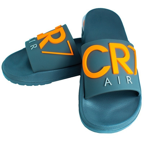 Imagen 2 de 4 de Sandalias Casual Cr7 Gris Cr706gn Moletto