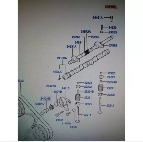 Rodilla Tensor De La Correa De Temporización Hyundai Porter 