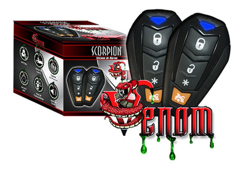 Alarma De Auto Scorpion Venom Seguridad Carros Automovil