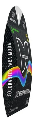 14 Pzas Colorante Para Telas Mariposa 602 Negro Mezclilla 32