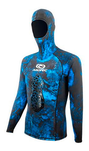Imagen 1 de 2 de Buzo Neopreno Lycra Pesca Submarina Aropec - Sportpolis