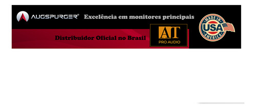 Augspurger Solo 8 Sxe3/3500 Main Monitor Ativo Sistema Dsp