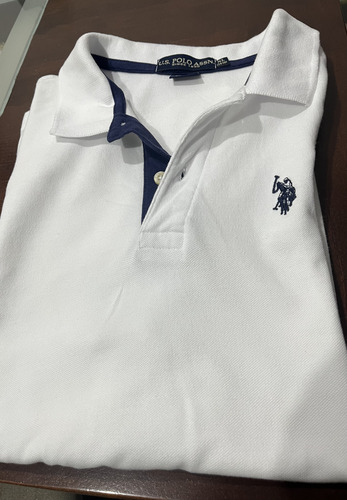 Playera Us Polo Assn Polo Niño Talla Xl (14-16) (Usado)