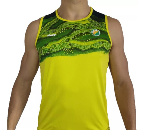 Musculosa Rugby Hombre Deportiva Varios Paises Imago -olivos