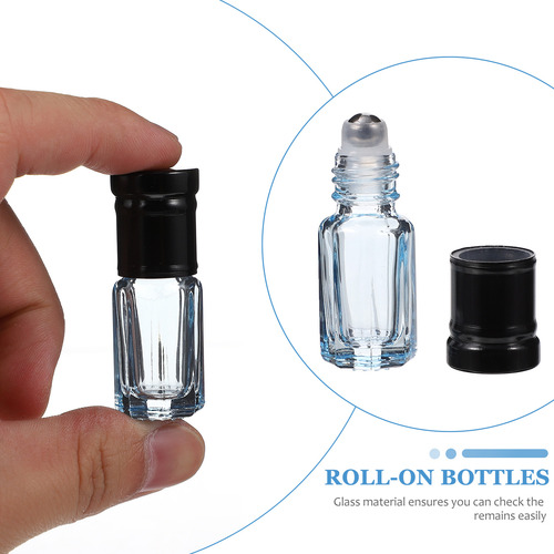 Rodillo De 8 Botellas De Aceite Esencial De 3 Ml Para Botell
