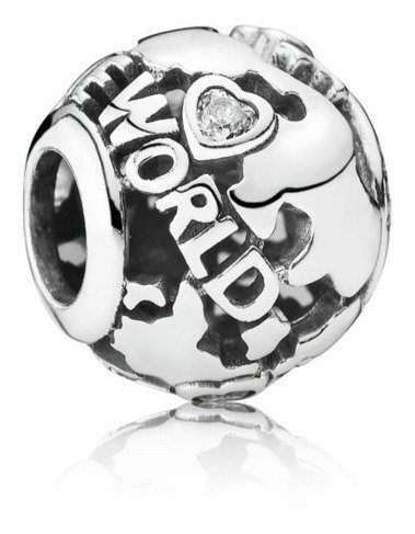 Dije Charms En Plata 925 Tipo Pandora Modelo Word