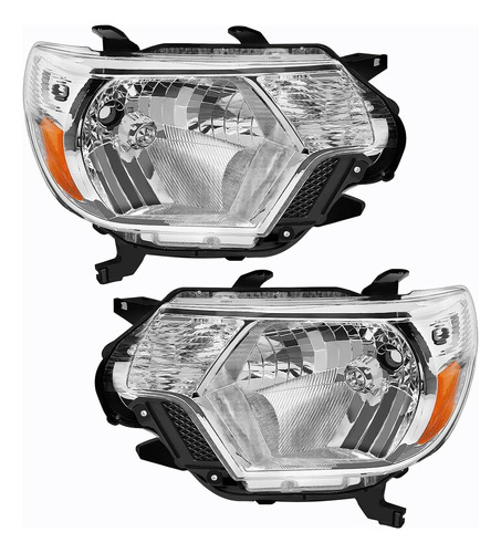 Supapro - Par De Faros Delanteros Para Toyota Tacoma