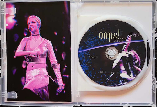 Dvd Britney Spears Oops!...i Did It Again World Tour