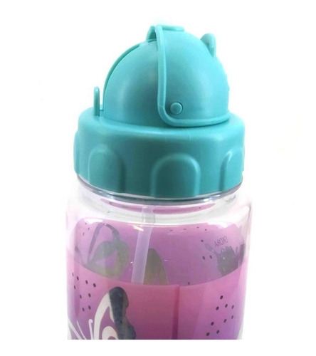 Imagen 2 de 10 de Botella Agua Skora 550ml Gym Con Pico Rebatible Tapa Rosca