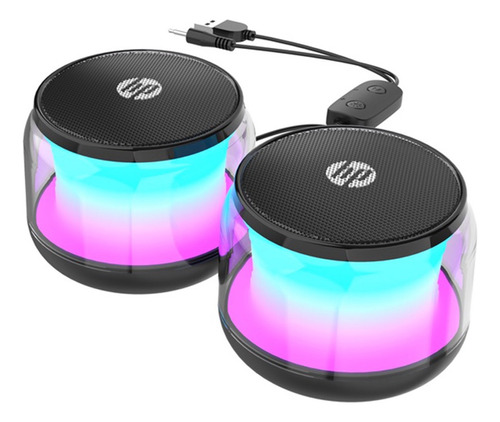 Parlantes Gamer Bluetooth Hp Dhs-5000c Rgb Negro