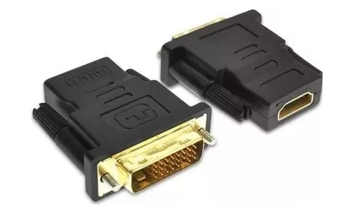 Adaptador Convertidor Dvi-i Macho 24+1 Pines A Hdmi Hembra