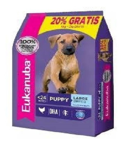 Eukanuba Puppy Large X 18kg + Envios!!