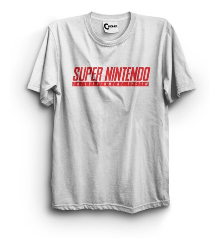 Remera Gamer -  Consolas Retro - Super Nintendo