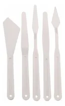 Comprar Set 5 Espátulas Herramienta De Pintura  - Cuchillo De Paleta