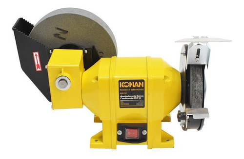 Amoladora De Banco Combinada C/ Afilador 250w Konan Piedras